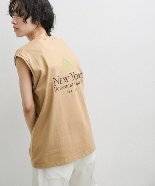 ADAM ET ROPE'（アダムエロペ）の「【The New York Botanical Garden for ADAM ET ROPE'】NYBG PHOTO TEE（Tシャツ/カットソー・レディース・ブラック/キャメル・FREE）」の11枚目の写真