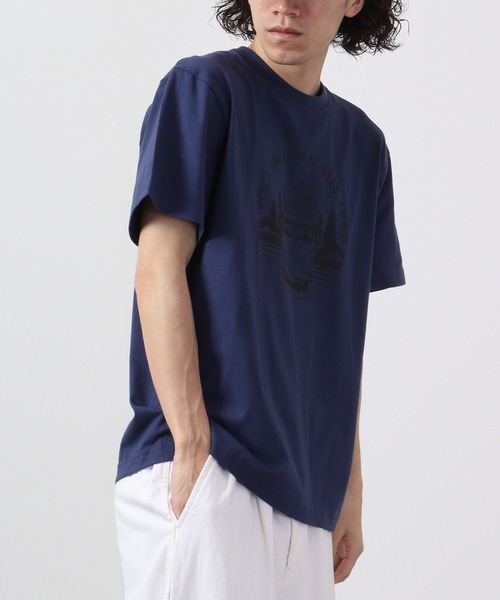 Volkswagen(フォルクスワーゲン)の「Volkswagen プリントクルーネック半袖Tシャツ(Tシャツ/カットソー・メンズ・ベージュ/インディゴブルー/ライトブルー・M/XL/L)」の18枚目の写真