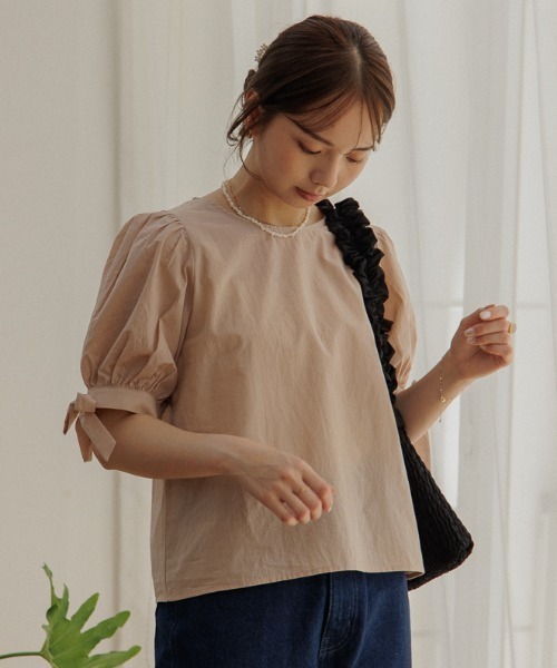 【タグ付き新品】Chesty♡ フラワーリボンブラウス リボンカラーブラウス |【公式】Chestyオンラインショップ
