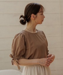 flower | リボンカフブラウス(シャツ/ブラウス)