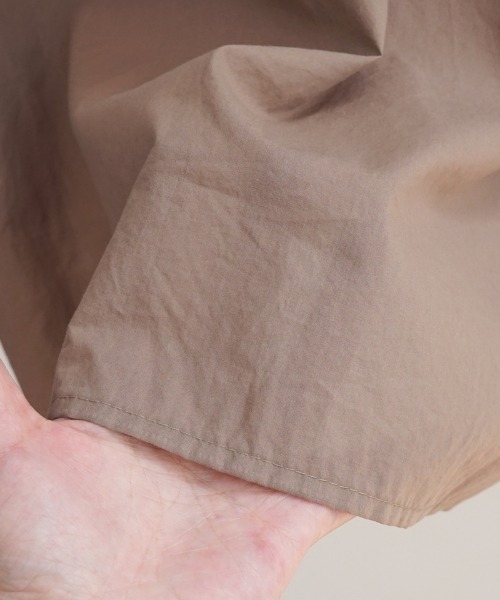 flower（フラワー）の「リボンカフブラウス（シャツ/ブラウス・レディース・ブラウン/ベージュ・FREE）」の14枚目の写真