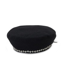 [L.B CANDY STOCK]ビジュー付きベレー帽