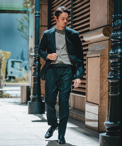 EDIFICE（エディフィス）の「SUPER 120's ウールサキソニー 2ボタン