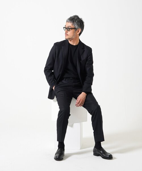 EDIFICE（エディフィス）の「SUPER 120's ウールサキソニー 2ボタン