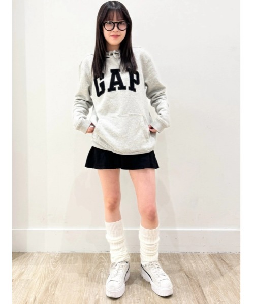 GAP（ギャップ）の「GAPアーチロゴ パーカー(ユニセックス)（パーカー・メンズ・ライトグレー/ネイビー・L/M/XS/XL/S）」の20枚目の写真