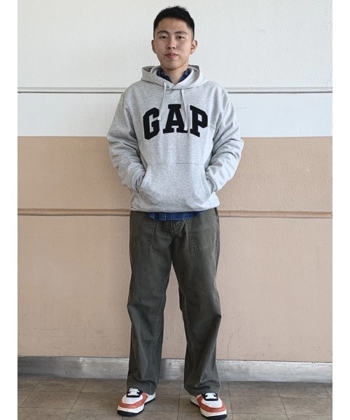 GAPアーチロゴ パーカー(ユニセックス)（パーカー）｜GAP（ギャップ