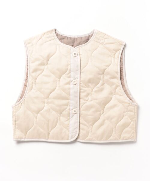 quilting vest / キルティングベスト（ベスト）｜wee9s（ウィークス）