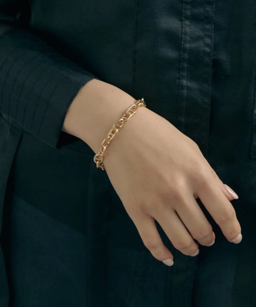 GOLDY(ゴールディ)の「【GOLDY】アンカー チェーン ブレスレット / 4230102(ブレスレット・レディース・シルバー系その他/シルバー/ゴールド/ゴールド系その他2・FREE)」の9枚目の写真
