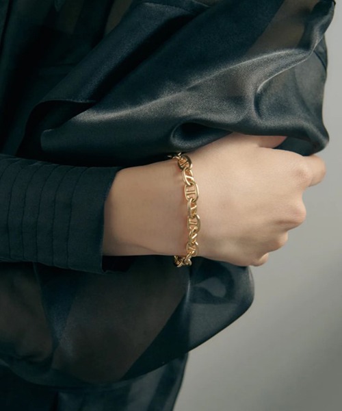 GOLDY(ゴールディ)の「【GOLDY】アンカー チェーン ブレスレット / 4230102(ブレスレット・レディース・シルバー系その他/シルバー/ゴールド/ゴールド系その他2・FREE)」の8枚目の写真