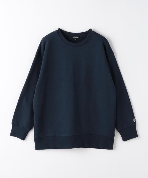 green label relaxing（グリーンレーベルリラクシング）の「【WEB限定】TJ 裏毛 クルーネック プルオーバー 140cm-160cm（スウェット・キッズ・ダークグリーン/ブラック/ネイビー/ライトグレー・140cm/160cm/150cm）」の4枚目の写真