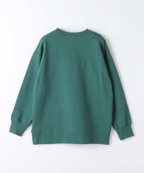 green label relaxing（グリーンレーベルリラクシング）の「【WEB限定】TJ 裏毛 クルーネック プルオーバー 140cm-160cm（スウェット・キッズ・ダークグリーン/ブラック/ネイビー/ライトグレー・140cm/160cm/150cm）」の19枚目の写真