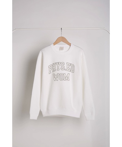 WoM（ワム）の「PHYS.ED WOM SWEAT（スウェット・レディース・グリーン/オフホワイト・MEDIUM/SMALL）」の5枚目の写真