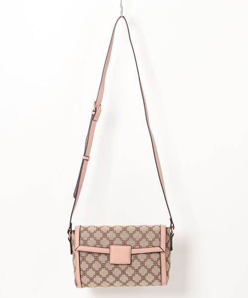 SALON de RUBAN（サロンドルヴァン）の「【SALON de RUBAN / サロン ド ルヴァン】ジャガード ショルダーバッグ（ショルダーバッグ・レディース・アイボリー/ブラック/ピンク/レッド・FREE）」の3枚目の写真