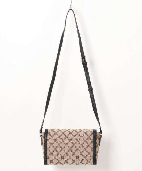 SALON de RUBAN（サロンドルヴァン）の「【SALON de RUBAN / サロン ド ルヴァン】ジャガード ショルダーバッグ（ショルダーバッグ・レディース・アイボリー/ブラック/ピンク/レッド・FREE）」の5枚目の写真