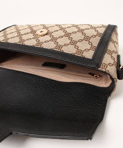 SALON de RUBAN（サロンドルヴァン）の「【SALON de RUBAN / サロン ド ルヴァン】ジャガード ショルダーバッグ（ショルダーバッグ・レディース・アイボリー/ブラック/ピンク/レッド・FREE）」の7枚目の写真