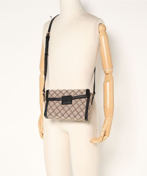 SALON de RUBAN（サロンドルヴァン）の「【SALON de RUBAN / サロン ド ルヴァン】ジャガード ショルダーバッグ（ショルダーバッグ・レディース・アイボリー/ブラック/ピンク/レッド・FREE）」の8枚目の写真