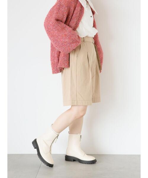 ehka sopo（エヘカソポ）の「配色ステッチショートパンツ（その他