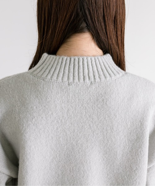 OLIVE des OLIVE(オリーブデオリーブ)の「マストなマシュマロニット 1032050230(ニット/セーター・レディース・ブラック/イエロー/オフホワイト/ラベンダー/ピンク/ライトグレー・FREE)」の17枚目の写真