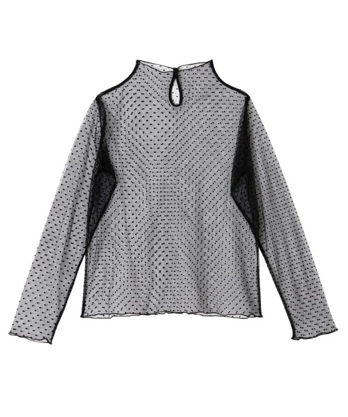 GeeRA(ジーラ)の「フロッキーシアートップス(Tシャツ/カットソー・レディース・その他/ドット・LARGE/MEDIUM)」の7枚目の写真