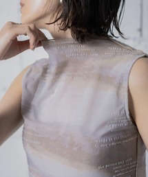 ANOGH（アノフ）の「ANOGH x Amelie E.Uchiike MELLOW TOPS（Tシャツ/カットソー）」