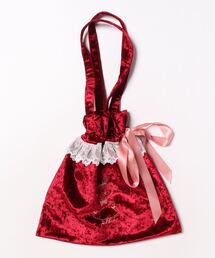 MOOMIN / ムーミン レース&ベロア トートバッグ WNI velorTOTE