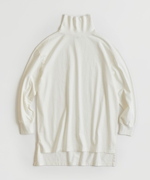 THE SHINZONE(ザ シンゾーン)の「HIGHNECK OVER TEE ハイネック オーバー ティー(その他トップス・レディース・ホワイト/ネイビー・FREE)」の14枚目の写真