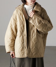 r. | リップストップ ステンカラーキルトコート(ステンカラーコート)