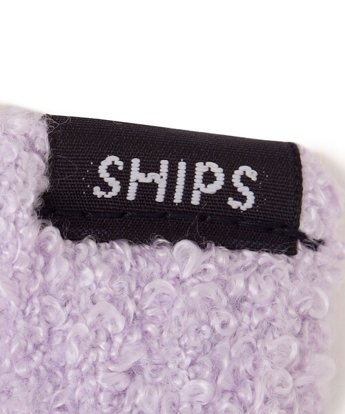 SHIPS（シップス）の「SHIPS KIDS:マシュマロ ボーダー グローブ（手袋・キッズ・グレー/ラベンダー/ネイビー・SMALL/MEDIUM）」の8枚目の写真