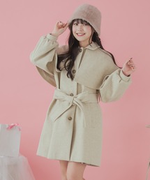 【shrita】ケープカラーコート