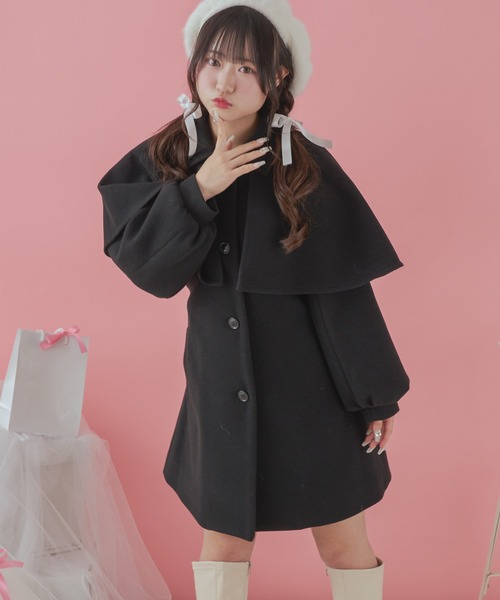 shrita（シュリータ）の「【shrita】ケープカラーコート（その他