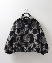 【superNova./スーパーノヴァ】Track jacket - Velvet jacquard
