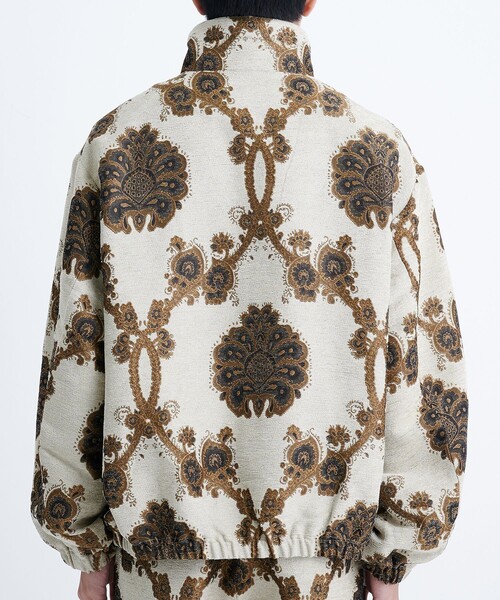 superNova./スーパーノヴァ】Track jacket - Velvet jacquard