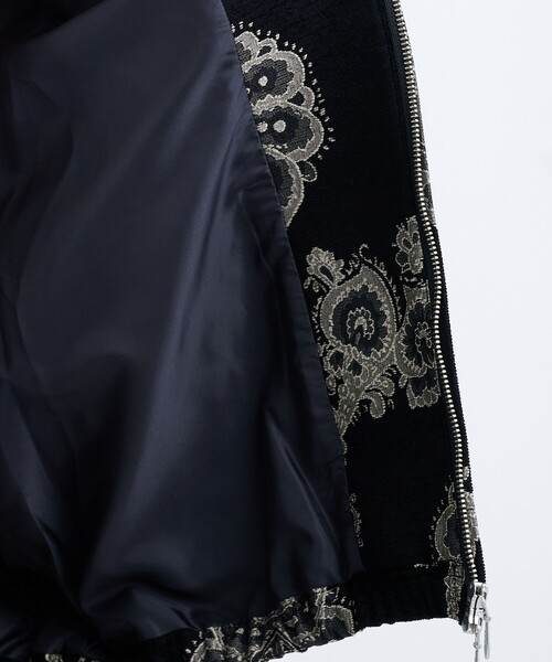 superNova./スーパーノヴァ】Track jacket - Velvet jacquard