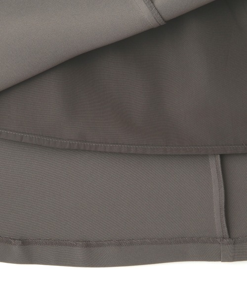 NATURAL BEAUTY BASIC（ナチュラルビューティーベーシック）の「◇ドレープウエストマーメイドスカート（スカート・レディース・ベージュ/チャコールグレー・SMALL/MEDIUM）」の18枚目の写真