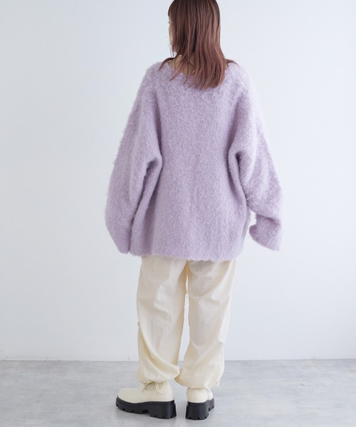 w closet（ダブルクローゼット）の「イージーカーゴパンツ（カーゴパンツ・レディース・カーキ/ブラック/オフホワイト・FREE）」の10枚目の写真