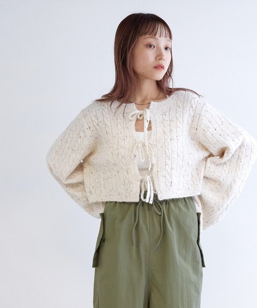 w closet（ダブルクローゼット）の「イージーカーゴパンツ（カーゴパンツ・レディース・カーキ/ブラック/オフホワイト・FREE）」の18枚目の写真