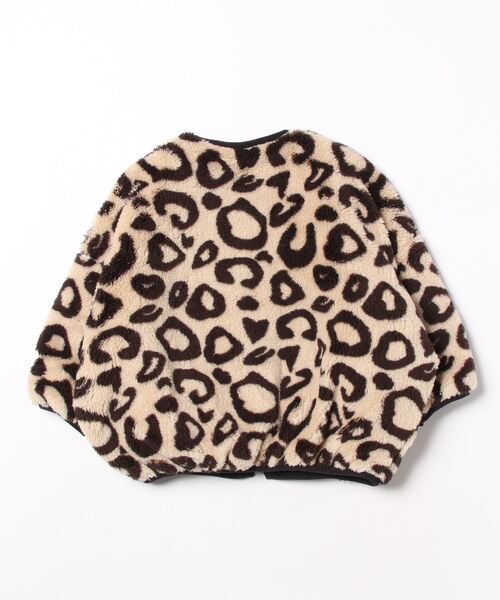 BABYDOLL（ベビードール）の「通販限定 ボア×キルト リバーシブル 中綿ブルゾン 8667K（ダウンジャケット/コート・キッズ・ベージュ/ナチュラル/サンドベージュ/ダークブラウン系/オフホワイト・130cm/110cm/100cm/150cm/140cm/90cm/120cm）」の6枚目の写真