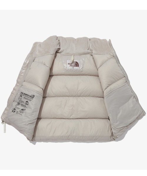 THE NORTH FACE（ザノースフェイス）の「国内未発売 THE NORTH FACE(ザ・ノースフェイス)/軽量 グロッシー ダウンベスト/W'S GLOSSY DOWN VEST（ダウンベスト・レディース・ブラック/ホワイト/ブラウン・S/M/L）」の5枚目の写真