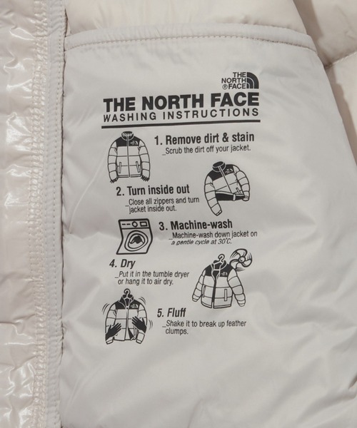 THE NORTH FACE（ザノースフェイス）の「国内未発売 THE NORTH FACE(ザ・ノースフェイス)/軽量 グロッシー ダウンベスト/W'S GLOSSY DOWN VEST（ダウンベスト・レディース・ブラック/ホワイト/ブラウン・S/M/L）」の8枚目の写真