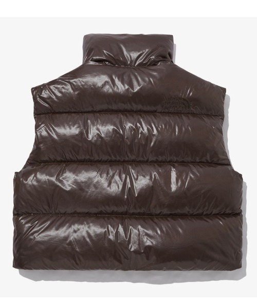 THE NORTH FACE（ザノースフェイス）の「国内未発売 THE NORTH FACE(ザ・ノースフェイス)/軽量 グロッシー ダウンベスト/W'S GLOSSY DOWN VEST（ダウンベスト・レディース・ブラック/ホワイト/ブラウン・S/M/L）」の18枚目の写真