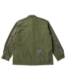 DESCENTE - narifuri ナリフリ カモフラ柄 裏ボア　フィールドジャケット  M DESCENTE - narifuri ナリフリ カモフラ柄 裏ボア フィールド