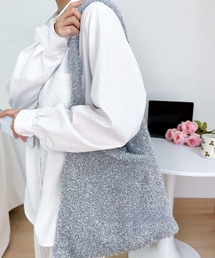 ラメ入りハンドバッグ