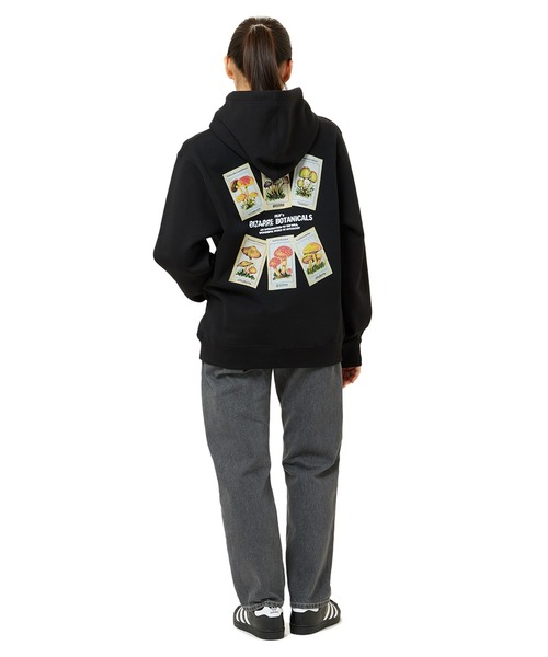 HUF Bizarre Botanicals パーカー XL 緑 HUF BIZARRE BOTANICALS パーカー グレー 美品 専用出品 HUF⁄ハフ