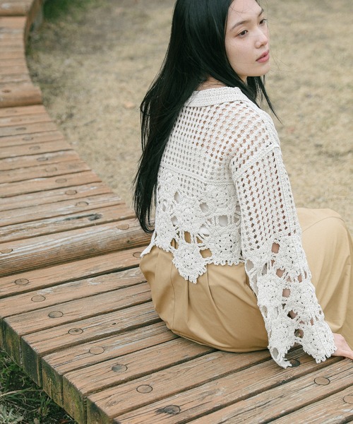 select MOCA（セレクトモカ）の「ハイウエストタックAラインスカート（スカート・レディース・ブラック/ベージュ・MEDIUM/LARGE）」の12枚目の写真