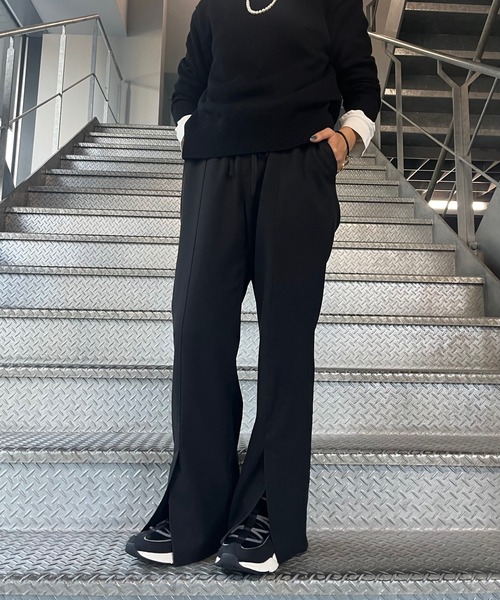 Scrap Book(スクラップブック)の「【GIOSEPPO】ファーコードブーツ(ブーツ・レディース・ブラック・38/37)」の6枚目の写真