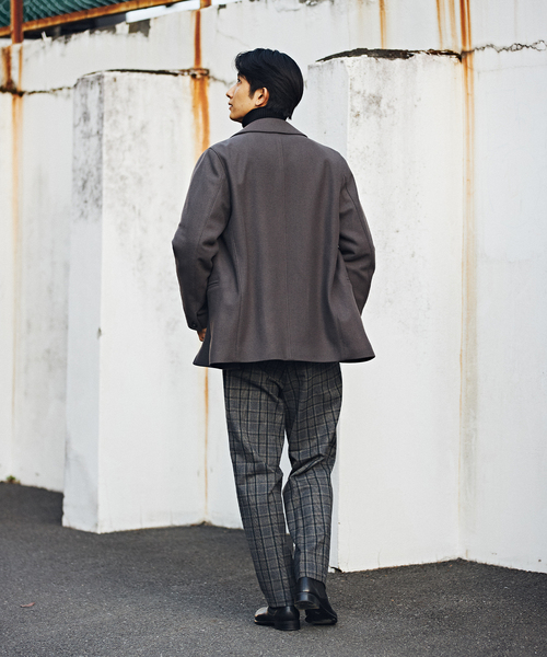 EDIFICE（エディフィス）の「RT BRUSHED TR パターン イージーパンツ（その他パンツ・メンズ・ベージュ系その他/グレー・LARGE/MEDIUM/SMALL）」の9枚目の写真