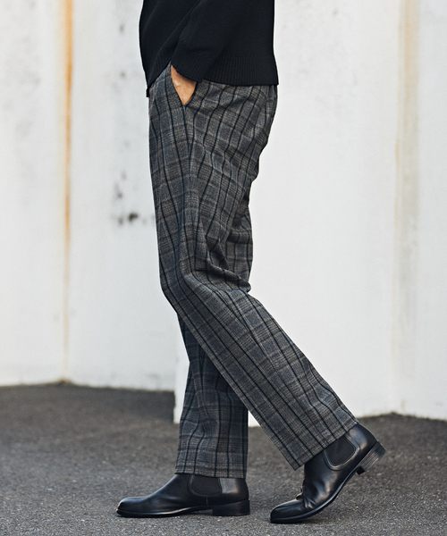 EDIFICE（エディフィス）の「RT BRUSHED TR パターン イージーパンツ（その他パンツ・メンズ・ベージュ系その他/グレー・LARGE/MEDIUM/SMALL）」の10枚目の写真