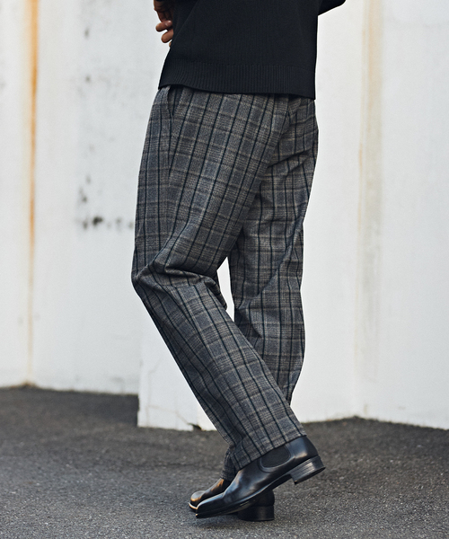 EDIFICE（エディフィス）の「RT BRUSHED TR パターン イージーパンツ（その他パンツ・メンズ・ベージュ系その他/グレー・LARGE/MEDIUM/SMALL）」の11枚目の写真