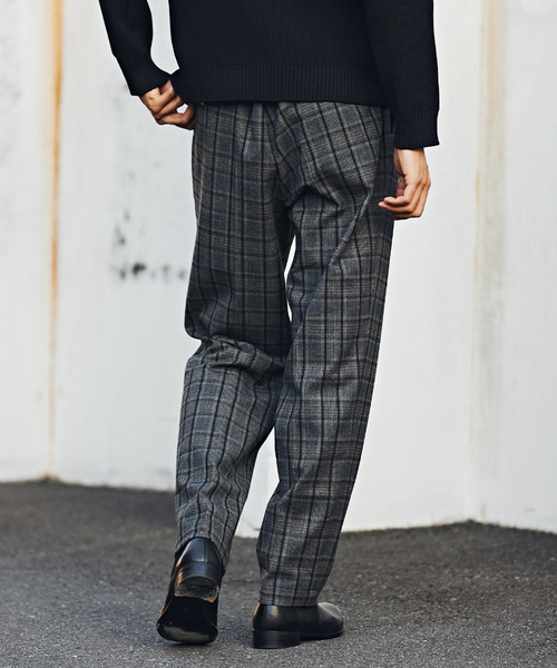 EDIFICE（エディフィス）の「RT BRUSHED TR パターン イージーパンツ（その他パンツ・メンズ・ベージュ系その他/グレー・LARGE/MEDIUM/SMALL）」の12枚目の写真