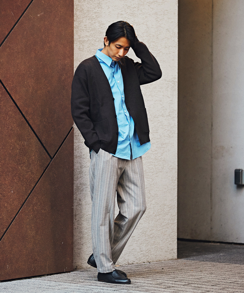 EDIFICE（エディフィス）の「RT BRUSHED TR パターン イージーパンツ（その他パンツ・メンズ・ベージュ系その他/グレー・LARGE/MEDIUM/SMALL）」の13枚目の写真